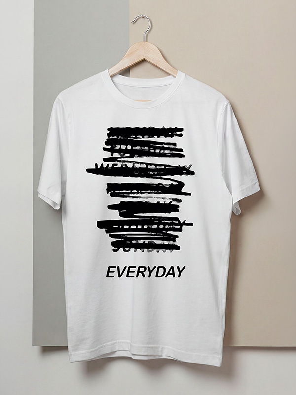 T-shirts M. Everyday-front