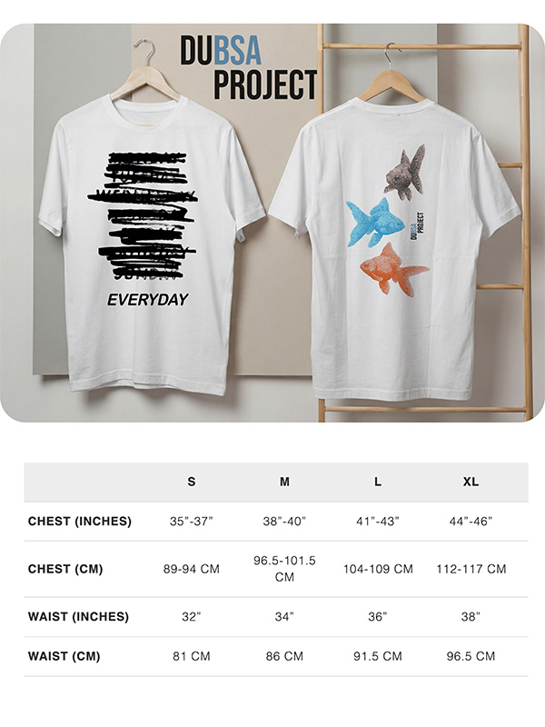 T-shirts M. Everyday-sizes